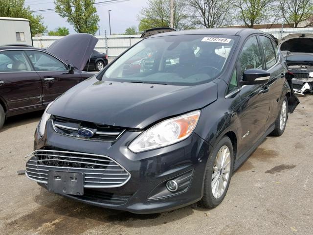 1FADP5BU3DL544979 - 2013 FORD C-MAX SEL BLACK photo 2