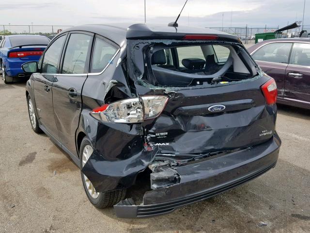 1FADP5BU3DL544979 - 2013 FORD C-MAX SEL BLACK photo 3