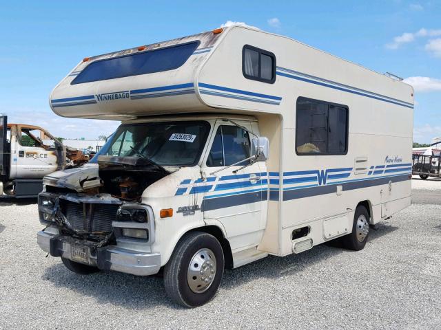 2GBJG31KXN4151623 - 1993 WINNEBAGO MOTORHOME BEIGE photo 2