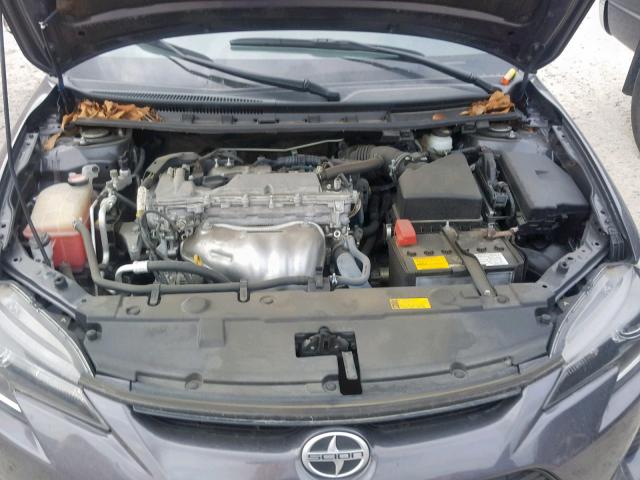 JTKJF5C73FJ003155 - 2015 TOYOTA SCION TC ნაცრისფერი ფოტო 7