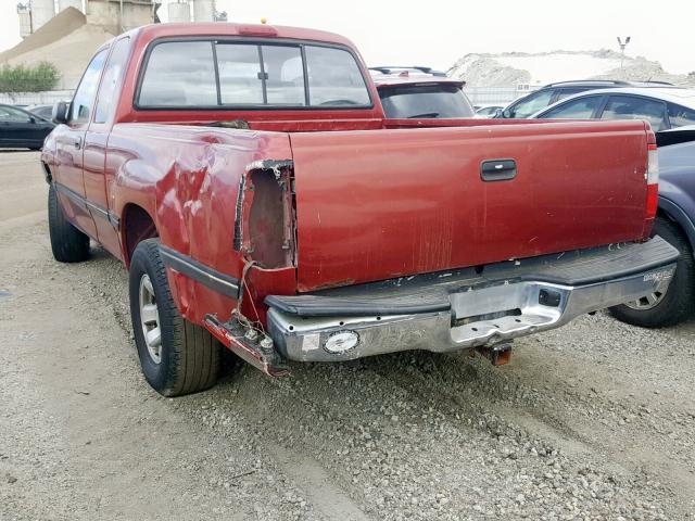 JT4VD12E9S0011462 - 1995 TOYOTA T100 XTRAC RED photo 3