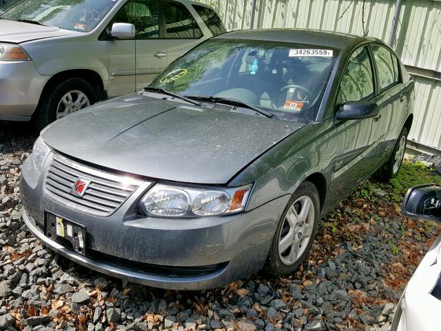 1G8AJ55F57Z199395 - 2007 SATURN ION LEVEL CHARCOAL photo 2