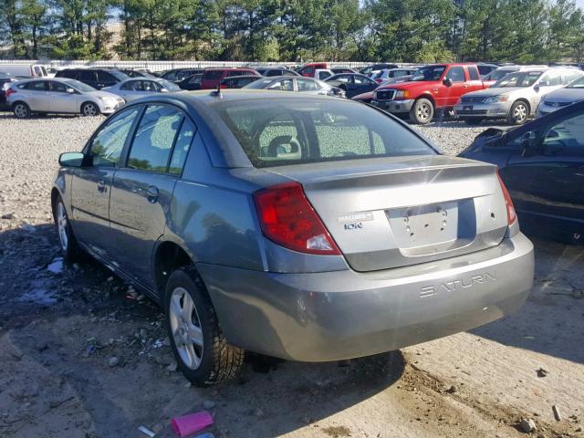 1G8AJ55F57Z199395 - 2007 SATURN ION LEVEL CHARCOAL photo 3