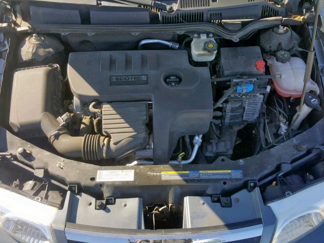 1G8AJ55F57Z199395 - 2007 SATURN ION LEVEL CHARCOAL photo 7