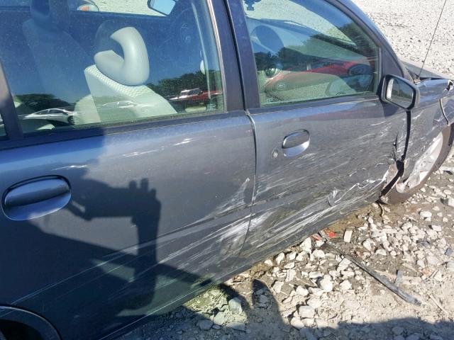 1G8AJ55F57Z199395 - 2007 SATURN ION LEVEL CHARCOAL photo 9