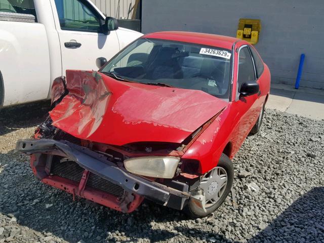 JA3AY11AXWU014076 - 1998 MITSUBISHI MIRAGE DE RED photo 2