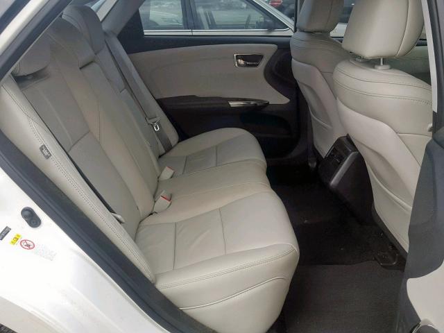 4T1BK1EB6JU286915 - 2018 TOYOTA AVALON XLE WHITE photo 6