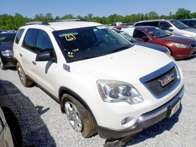 1GKKRNED4CJ169190 - 2012 GMC ACADIA SLE WHITE photo 1