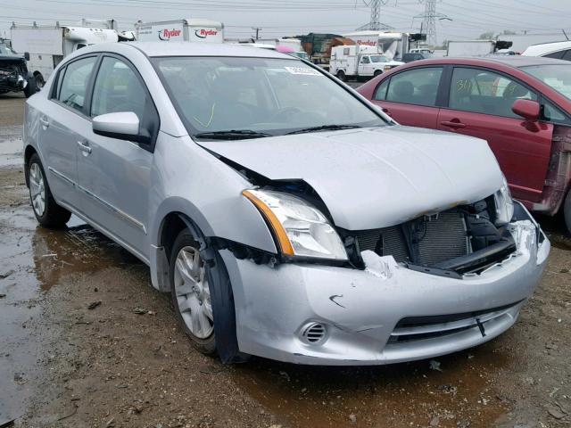 3N1AB6AP1CL706174 - 2012 NISSAN SENTRA 2.0 SILVER photo 1