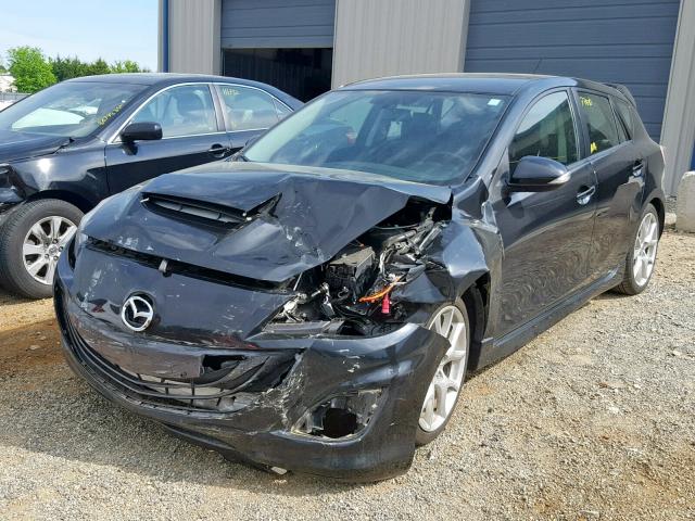 JM1BL1L3XC1551837 - 2012 MAZDA SPEED 3 BLACK photo 2