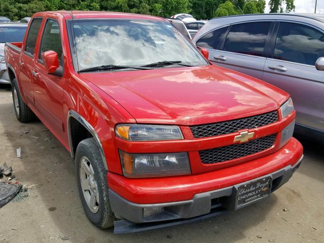 1GCDSCFE0C8166072 - 2012 CHEVROLET COLORADO L RED photo 1