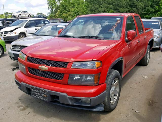 1GCDSCFE0C8166072 - 2012 CHEVROLET COLORADO L RED photo 2
