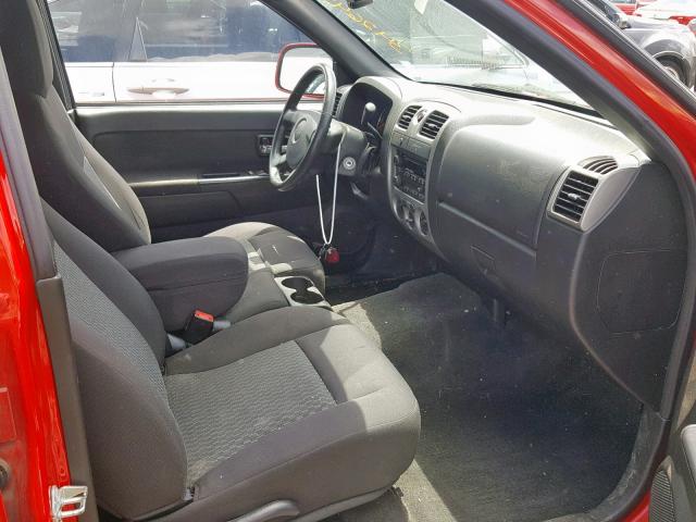1GCDSCFE0C8166072 - 2012 CHEVROLET COLORADO L RED photo 5