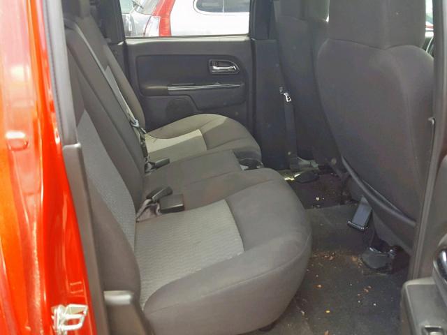1GCDSCFE0C8166072 - 2012 CHEVROLET COLORADO L RED photo 6