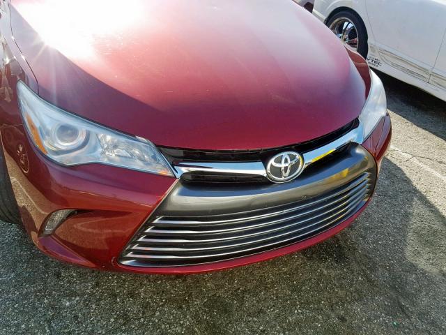 4T1BF1FK9FU915416 - 2015 TOYOTA CAMRY LE RED photo 7