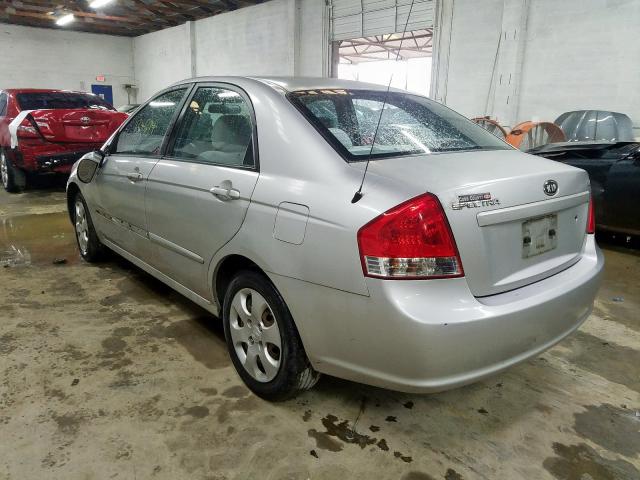 KNAFE221095615920 - 2009 KIA SPECTRA EX  photo 3