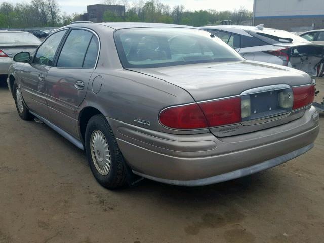 1G4HR54K71U191956 - 2001 BUICK LESABRE LI TAN photo 3