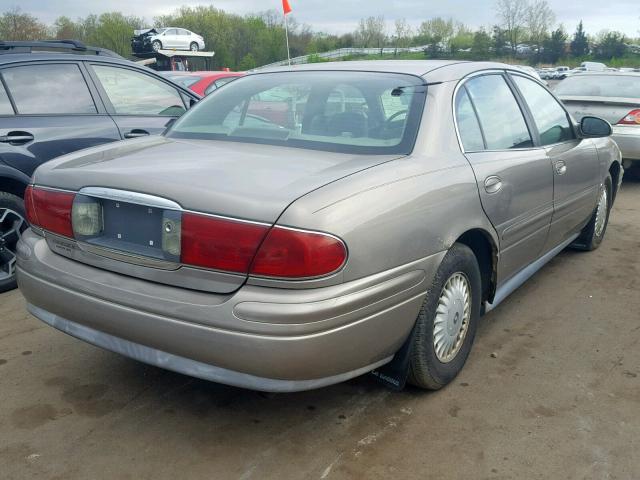 1G4HR54K71U191956 - 2001 BUICK LESABRE LI TAN photo 4