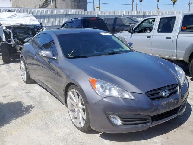 KMHHU6KH8AU027370 - 2010 HYUNDAI GENESIS CO CHARCOAL photo 1