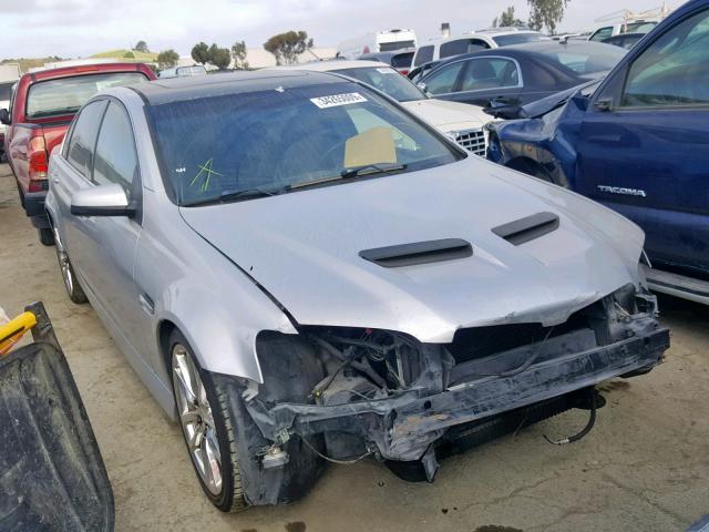 6G2EC57Y09L187815 - 2009 PONTIAC G8 GT SILVER photo 1