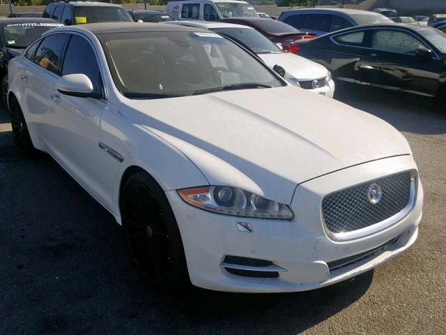 SAJWA2GB7BLV15347 - 2011 JAGUAR XJL WHITE photo 1