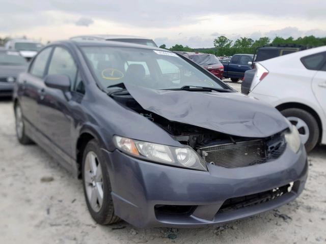 19XFA1F6XAE008379 - 2010 HONDA CIVIC LX-S Մոխրագույն լուսանկար 1