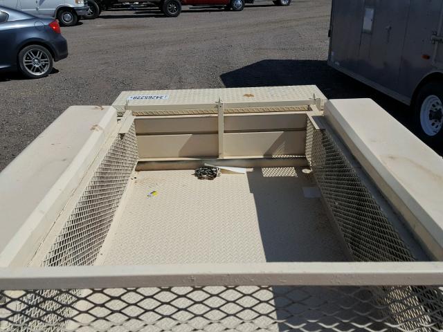 AZ368512 - 2004 UTILITY TRAILER BEIGE photo 7