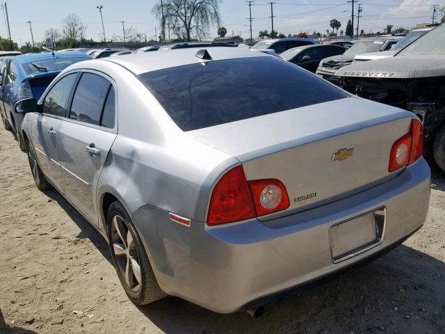 1G1ZD5E08CF348852 - 2012 CHEVROLET MALIBU 2LT SILVER photo 3