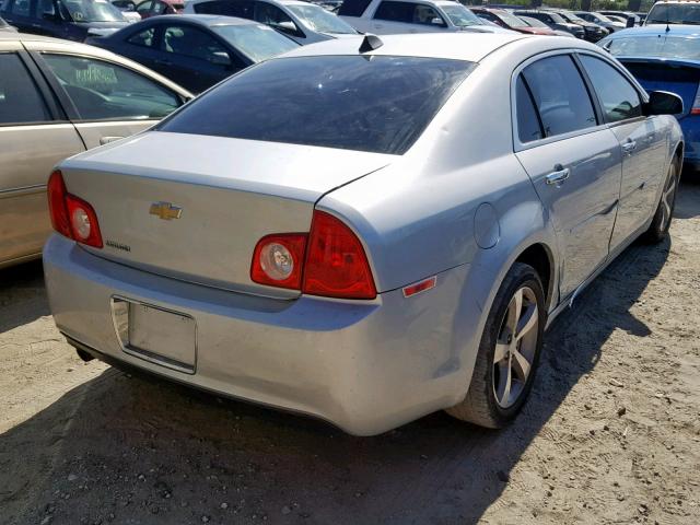 1G1ZD5E08CF348852 - 2012 CHEVROLET MALIBU 2LT SILVER photo 4