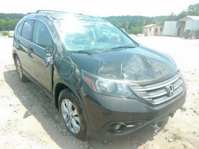 2HKRM3H77EH526358 - 2014 HONDA CR-V EXL BROWN photo 1