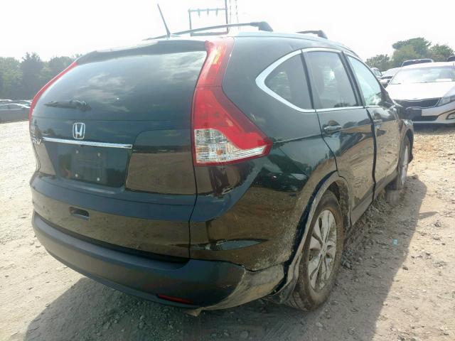 2HKRM3H77EH526358 - 2014 HONDA CR-V EXL BROWN photo 4