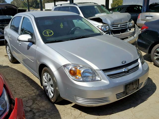 1G1AT58H697293242 - 2009 CHEVROLET COBALT LT SILVER photo 1