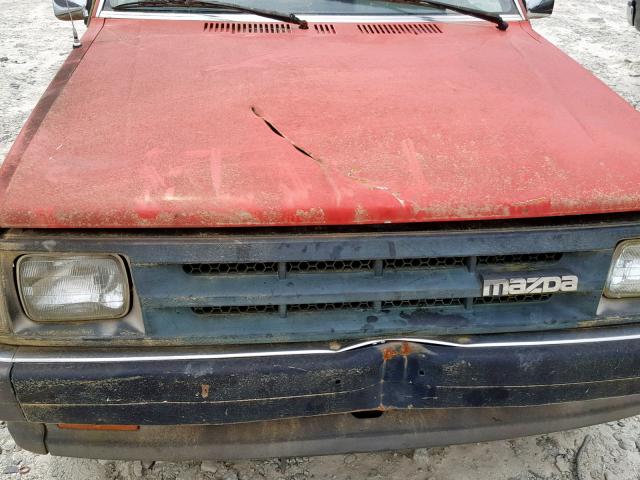 JM2UF1132L0864546 - 1990 MAZDA B2200 SHOR RED photo 9