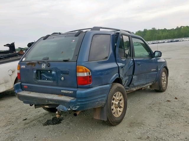 4S6DM58WXY4403812 - 2000 HONDA PASSPORT E 蓝色 照片 4