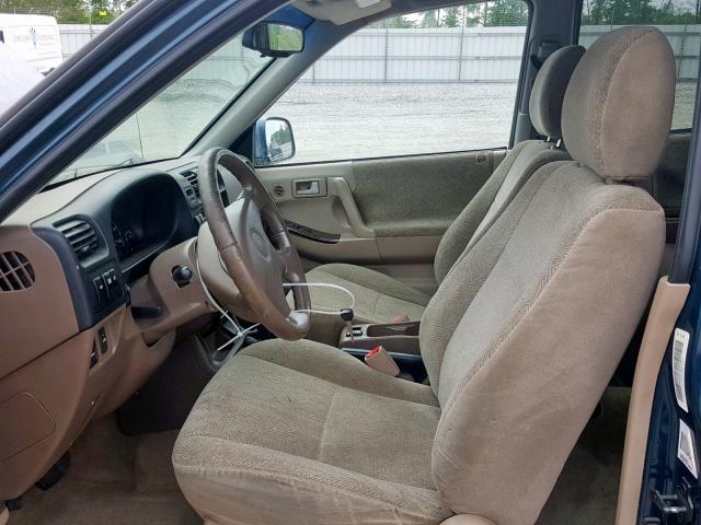 4S6DM58WXY4403812 - 2000 HONDA PASSPORT E 蓝色 照片 5