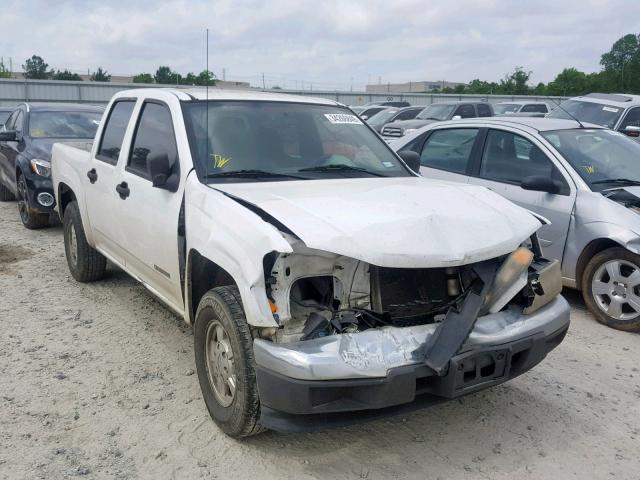 1GCCS138358148022 - 2005 CHEVROLET COLORADO WHITE photo 1