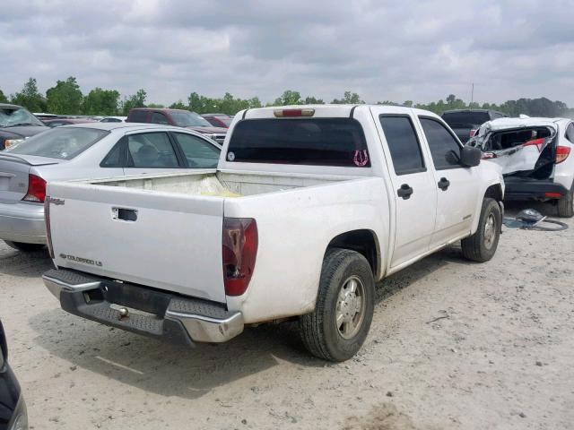 1GCCS138358148022 - 2005 CHEVROLET COLORADO WHITE photo 4