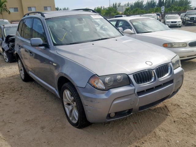 WBXPA93496WG91202 - 2006 BMW X3 3.0I SILVER photo 1