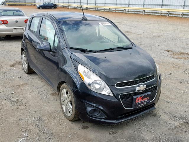 KL8CD6S95EC455263 - 2014 CHEVROLET SPARK 1LT BLACK photo 1