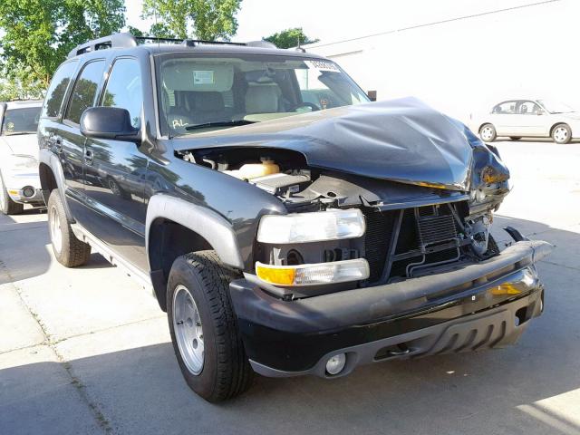 1GNEK13T64R175941 - 2004 CHEVROLET TAHOE K150 BLACK photo 1