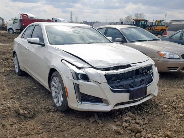 1G6AX5SX6E0162412 - 2014 CADILLAC CTS LUXURY WHITE photo 1