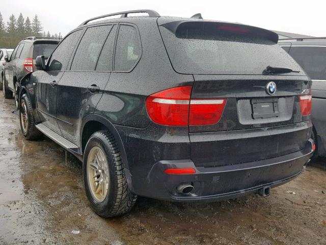 5UXFE43569L271827 - 2009 BMW X5 XDRIVE3 BLACK photo 3