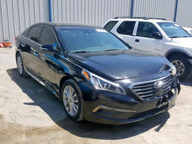 5NPE34AF8FH254882 - 2015 HYUNDAI SONATA SPO BLACK photo 1