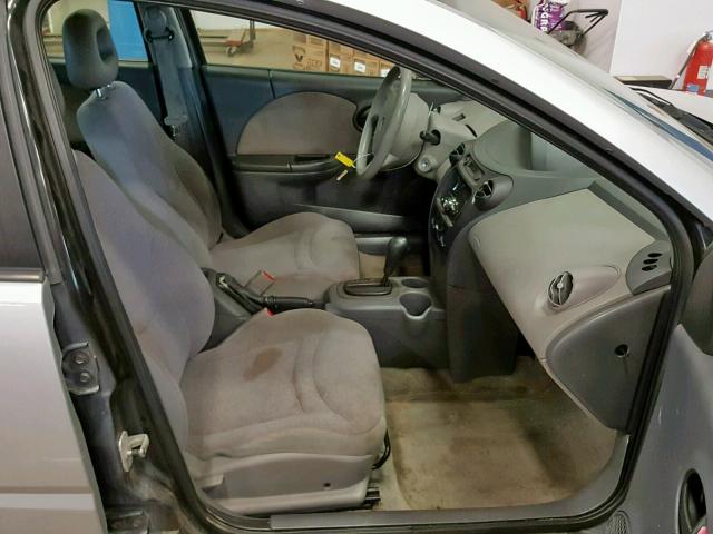 1G8AG52F13Z178136 - 2003 SATURN ION LEVEL SILVER photo 5