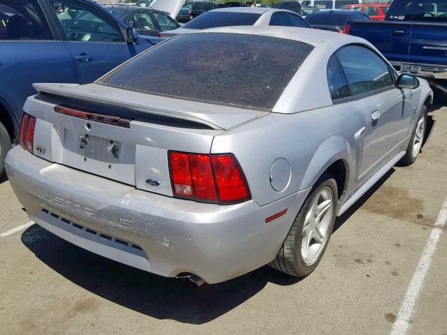 1FAFP42X9XF212139 - 1999 FORD MUSTANG GT SILVER photo 4
