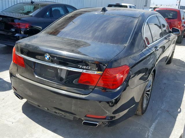 WBAKB4C5XBC573889 - 2011 BMW 740 LI BLACK photo 4