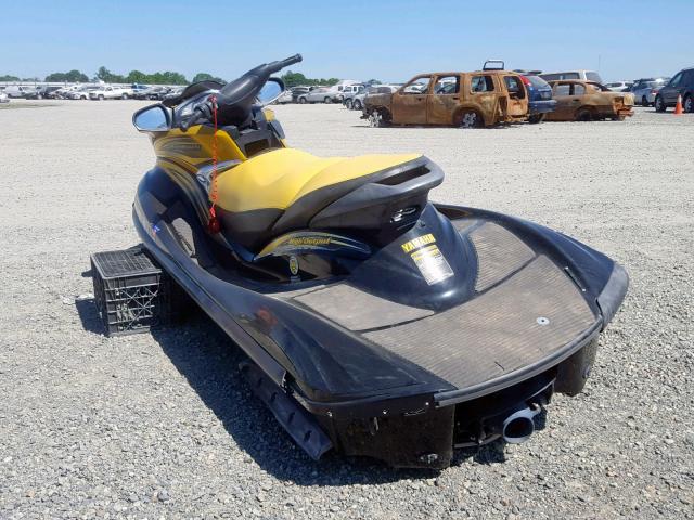 USYAMA5043D606 - 2006 YAMAHA WAVERUNNER YELLOW photo 3