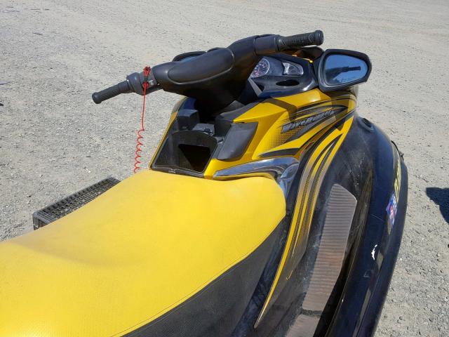 USYAMA5043D606 - 2006 YAMAHA WAVERUNNER YELLOW photo 5