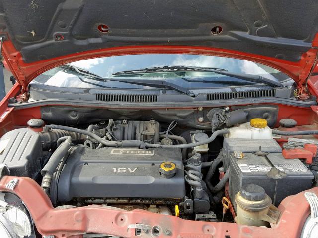 KL1TD66658B038573 - 2008 CHEVROLET AVEO BASE Qırmızı foto 7
