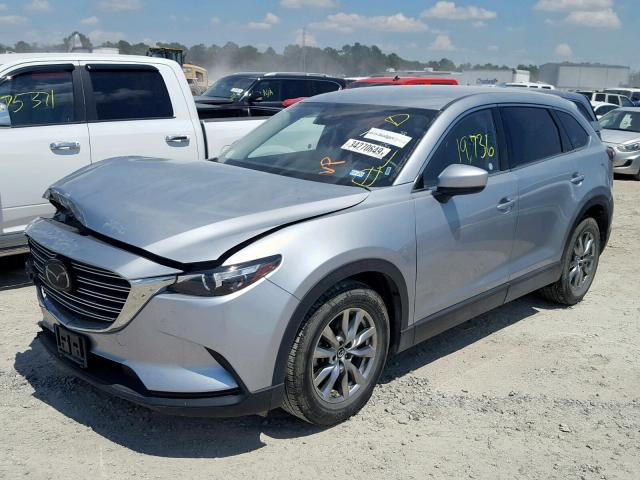 JM3TCACY7J0223284 - 2018 MAZDA CX-9 TOURI SILVER photo 2